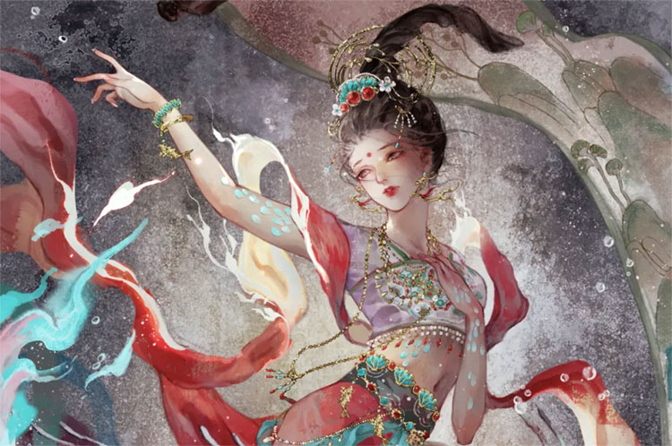 【国风插画】玉玉卿国风插画课程合集