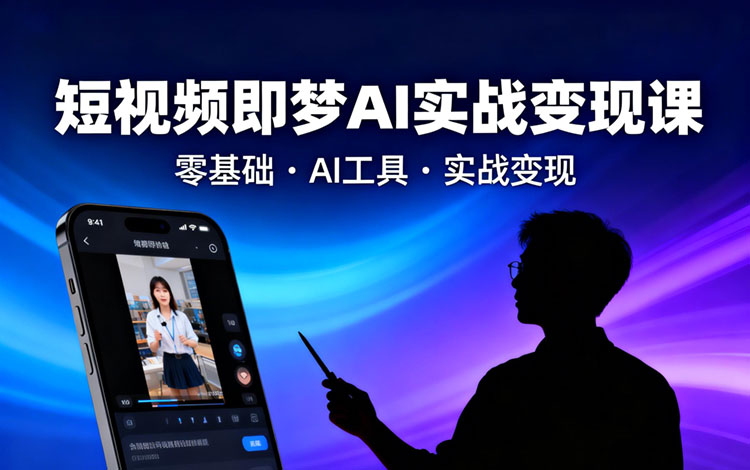 【AIGC设计】短视频即梦AI实战变现课2025