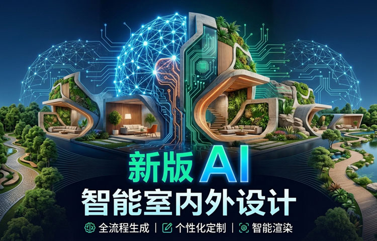 【AIGC设计】陈诺新版AI智能室内外设计2025